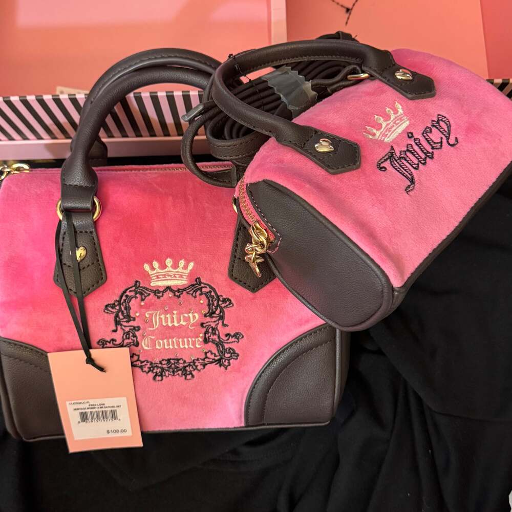 Juicy Couture Heritage Mommy & Me Satchel 2-Piece Set